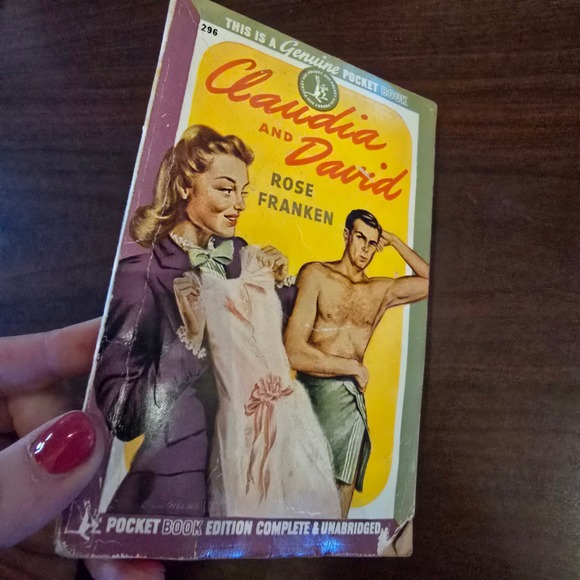 1945 CLAUDIA and David Genuine Pocket Book by Rose Franken‎ - Picture 1 of 6